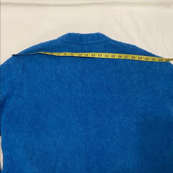 & Other Stories Stockholm Atelier Women’s Blue  Fuzzy Knit Sweater.Size-Large. - Picture 4 of 12